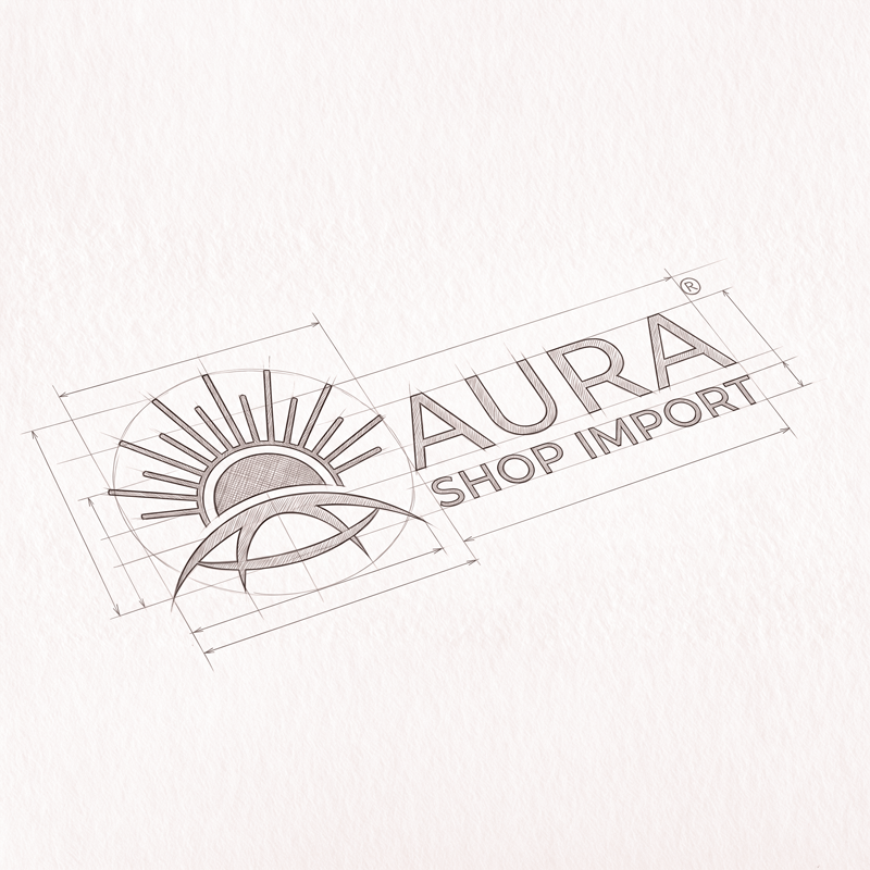 Logo Aura Shop Import